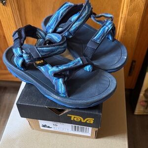 Teva Strappy Blue Sandals